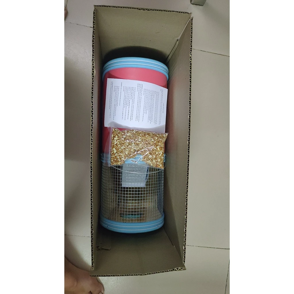 Bẫy chuột 2 ngăn cỡ trung